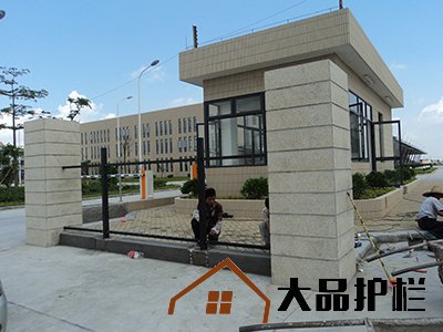 中山小区围栏安装现场展示图九